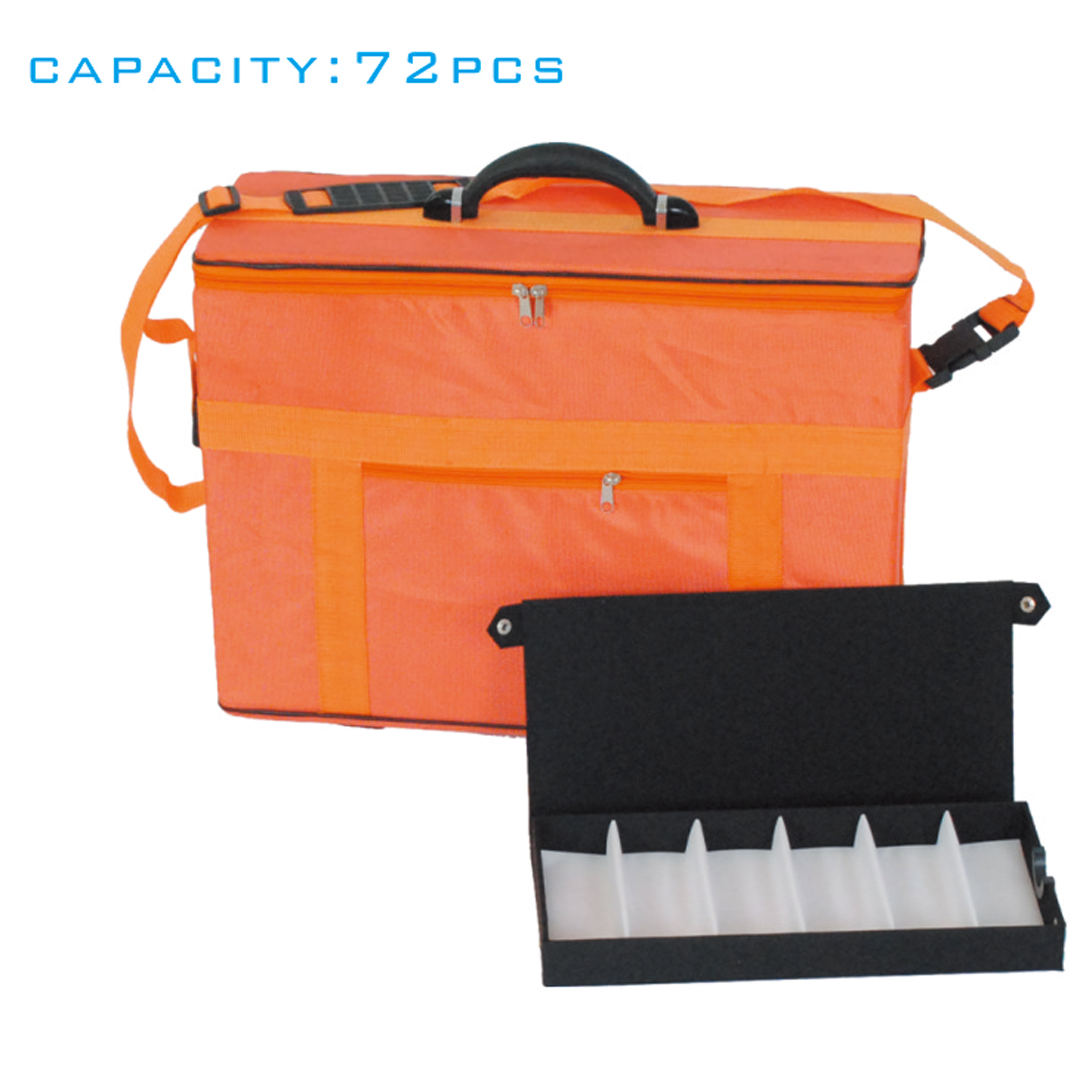 Optical portable suitcase handbag